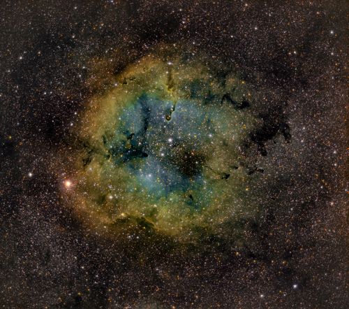Bright emission nebula in Cepheus
